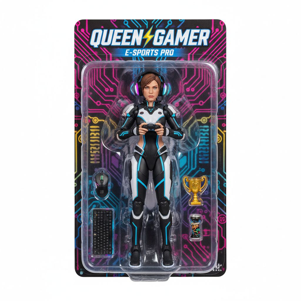 Pro Gamer (Female) template