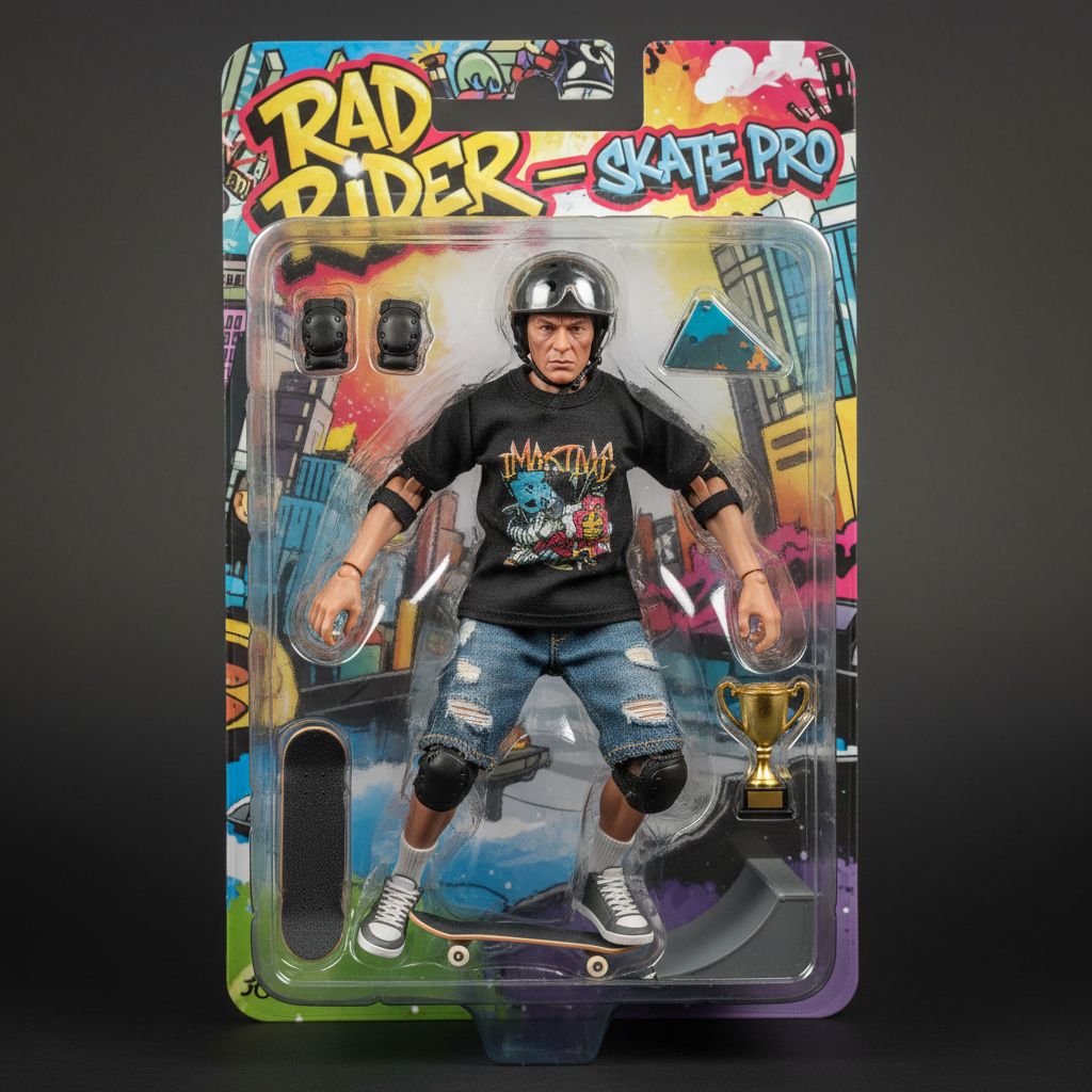 Skateboarder template