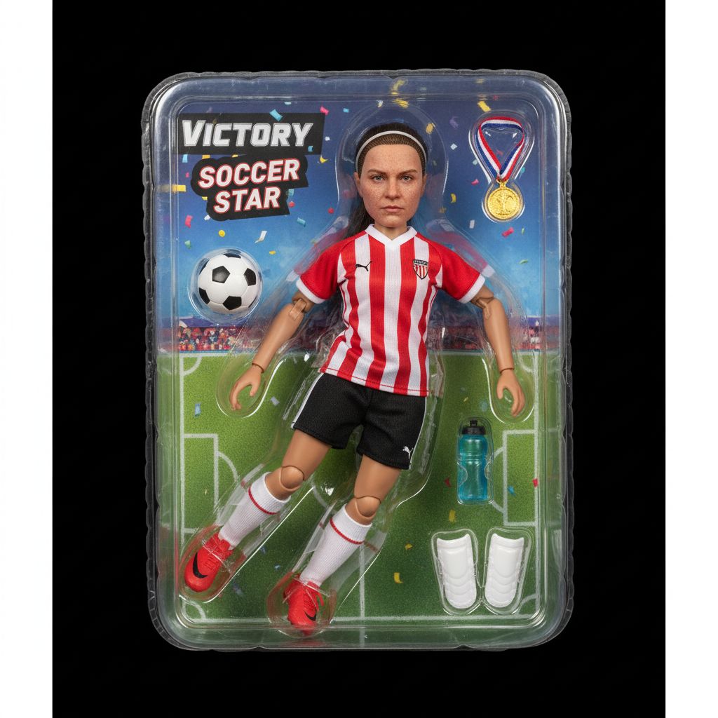 Soccer Player (Female) template